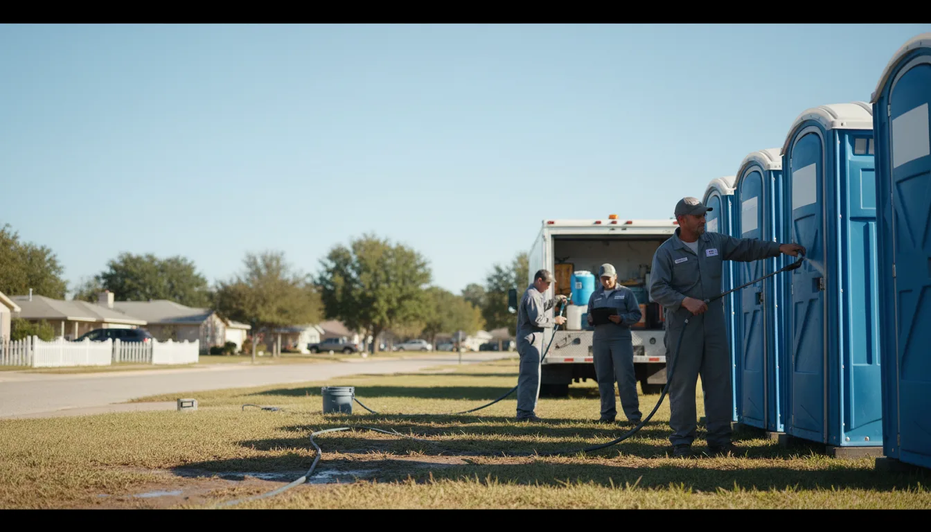 Long-Term Portable Toilet Rental in Lenox, IA near me
